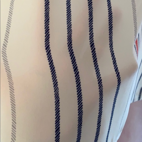 NWT Express Sleeveless Blouse with Gold a Zipper - Picture 5 of 8